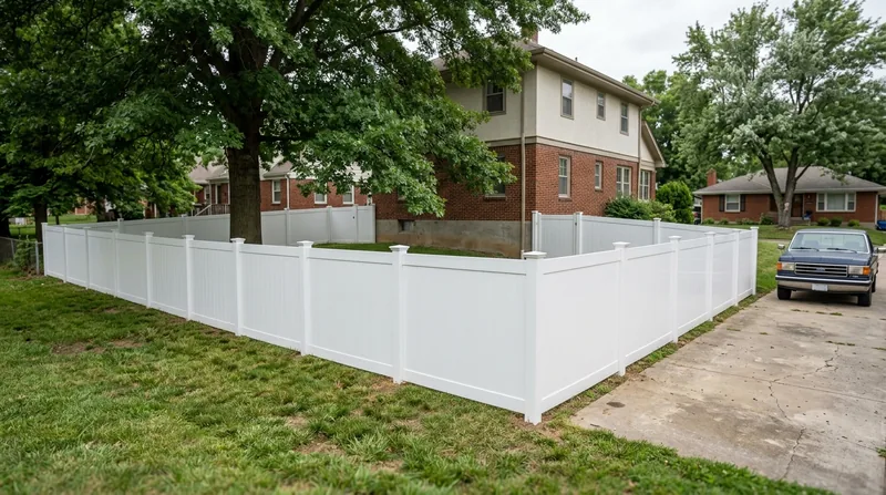 Vinyl & PVC Fence Installation Kansas City