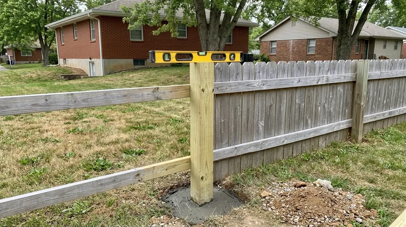 Fence Post Repair & Replacement Kansas City